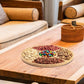 Bamboo Appetizer Party Platter Divided Serving Tray With 5 Compartments Fit For Serving Dishes Serving Platters Chip And Dip Tra